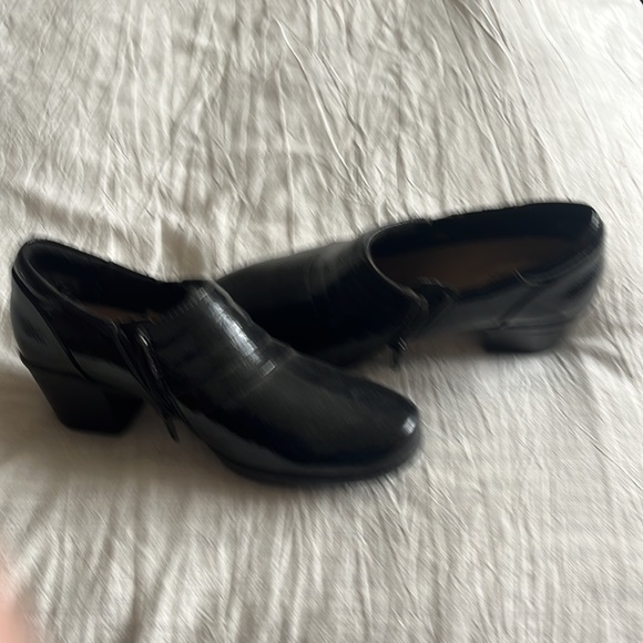 Three inch black booties. - Picture 3 of 4